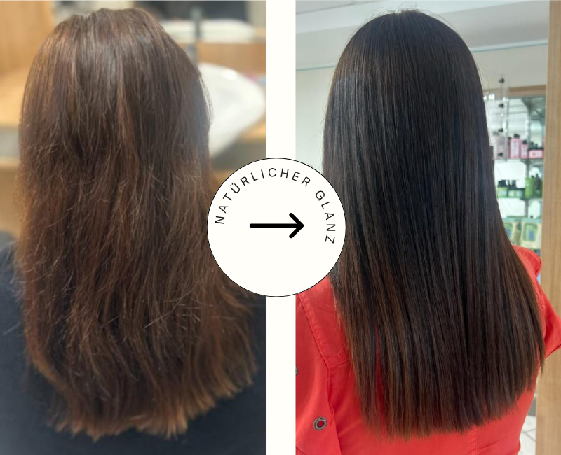 Vorher-Nachher aus dem Haarstudio Susann in Klettwitz